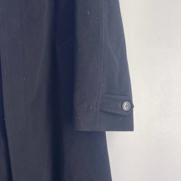 Hugo Boss 100% wool long line winter dress overcoat sz 46L - Picture 5 of 11